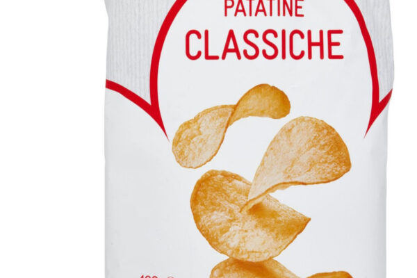 Dove butto la busta delle patatine?